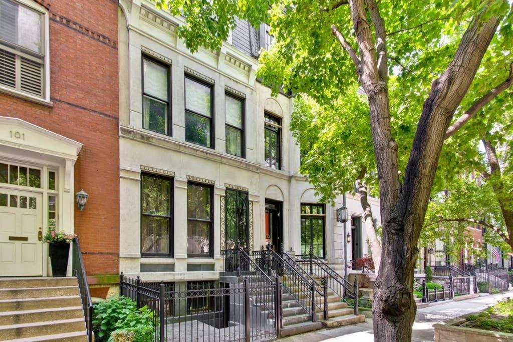 Historic Luxury Townhouse In Downtown Chicago别墅 外观 照片
