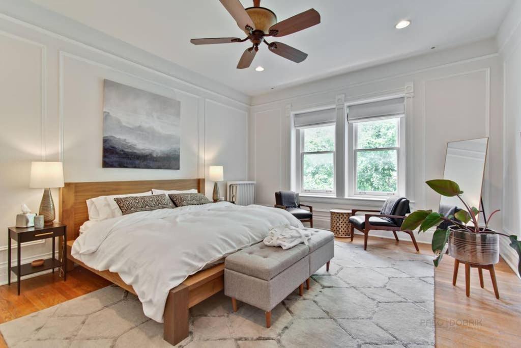 Historic Luxury Townhouse In Downtown Chicago别墅 外观 照片