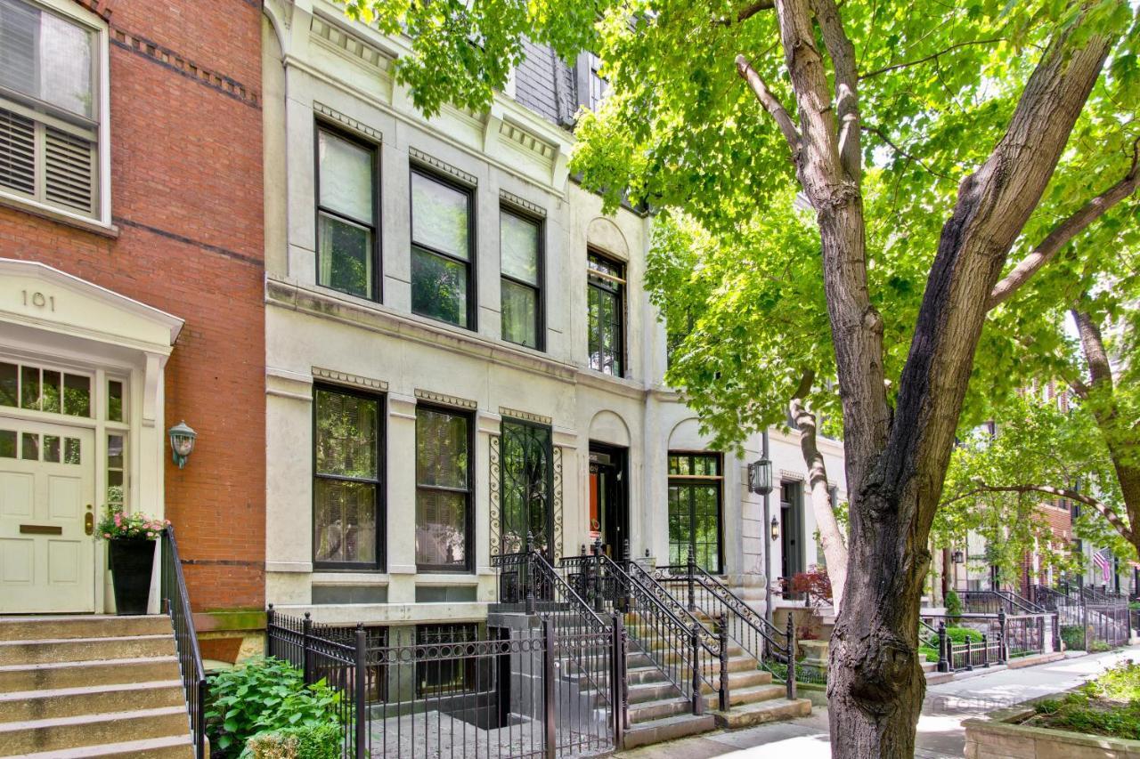 Historic Luxury Townhouse In Downtown Chicago别墅 外观 照片